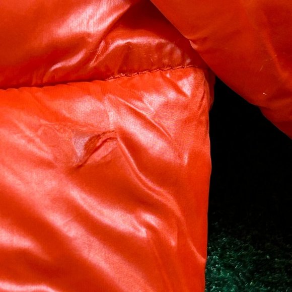 Koolaburra by UGG Women's Orange Sherpa-Trim‎ Puffer Jacket Size XL - Picture 4 of 10